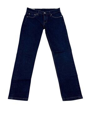 Men’s Dark Indigo Slim Fit Jeans | Straight Leg | Size 30x30